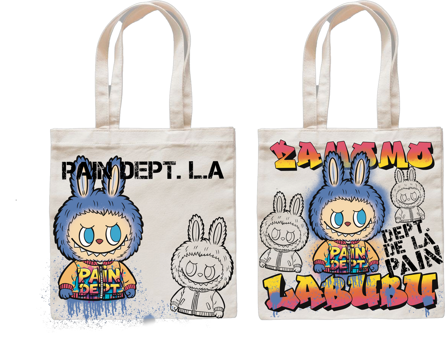 Zamomo Labubu Tote Bag - LIMITED EDITION