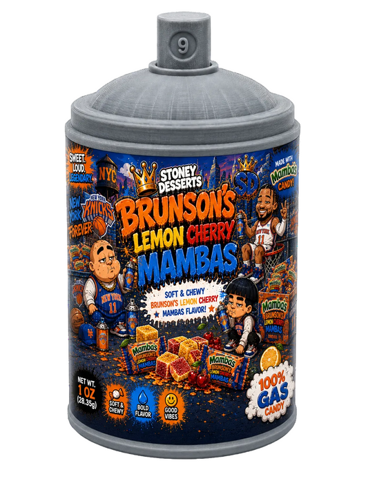 STONEY KNICKS FINALS 1 OZ STASH JAR BRUNSON’S L.C MAMBAS