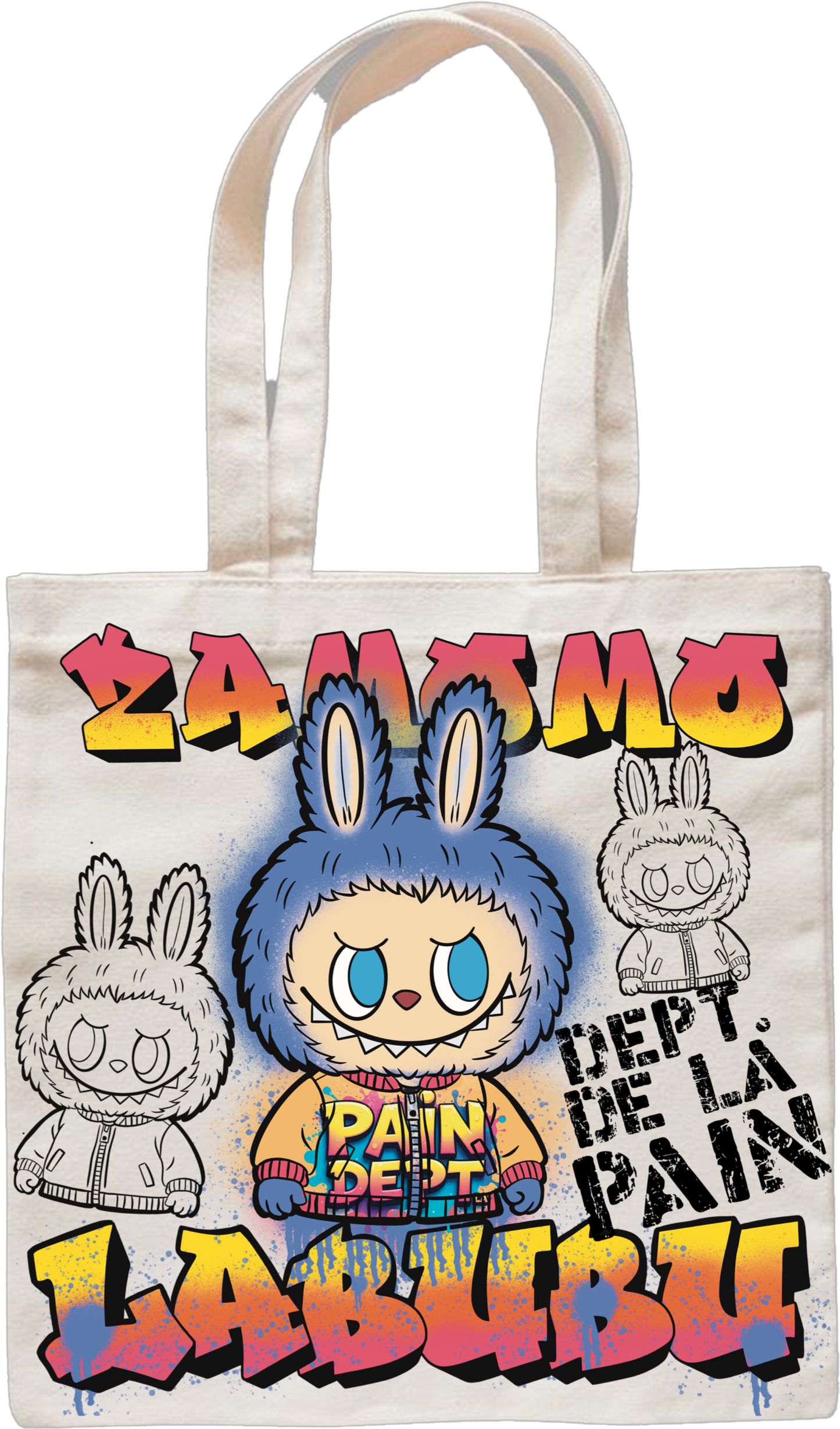 Zamomo Labubu Tote Bag - LIMITED EDITION
